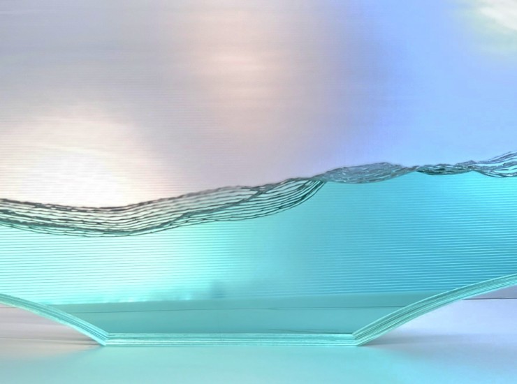 積層ガラスオブジェのサムネイル